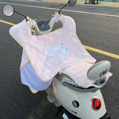 电动车挡风被夏季防晒隔热防水电瓶摩托车防紫外线夏天四季通用款