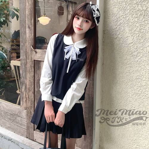 莓喵jk套装学院风衬衫原创制服