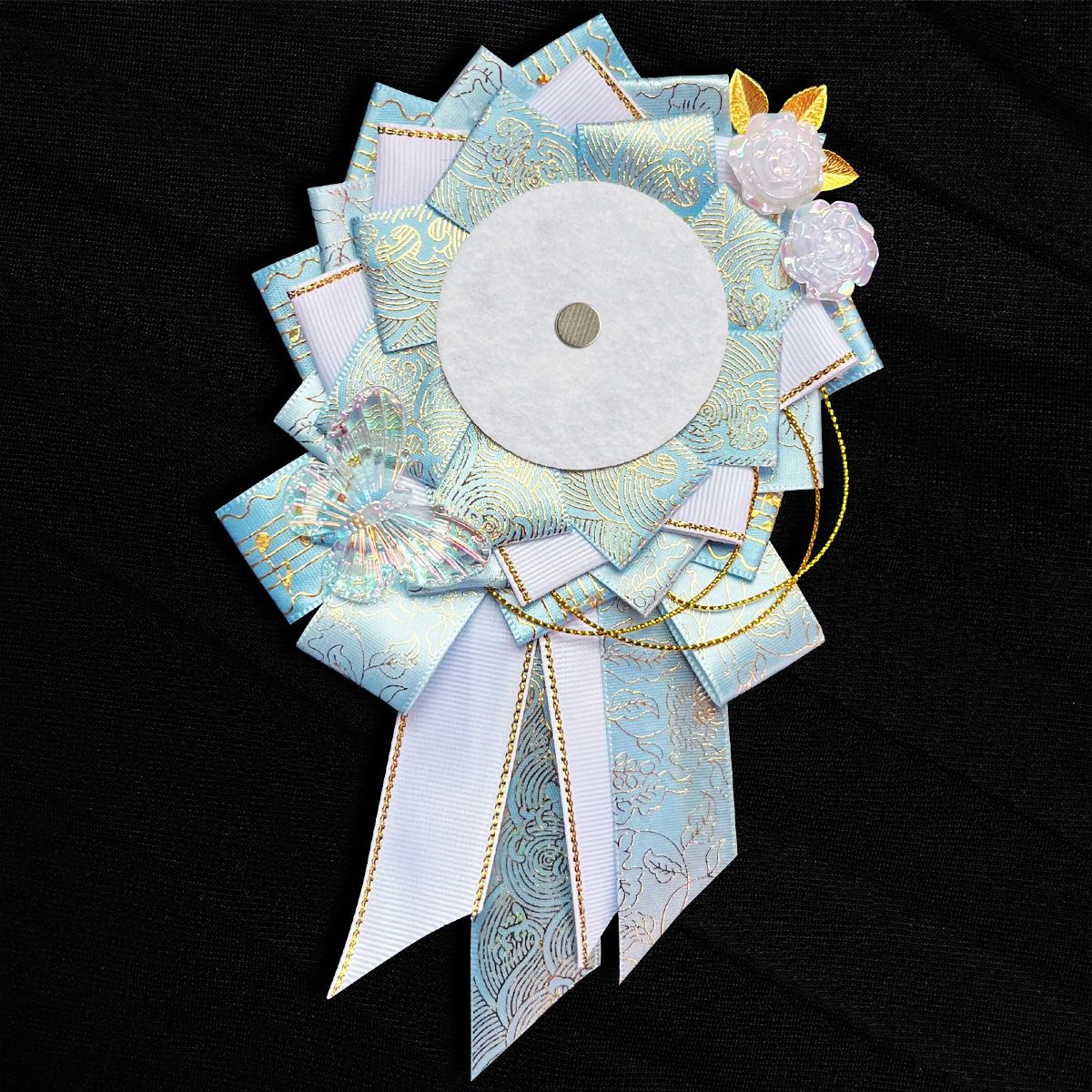 华丽款拖尾吧唧托白菜价