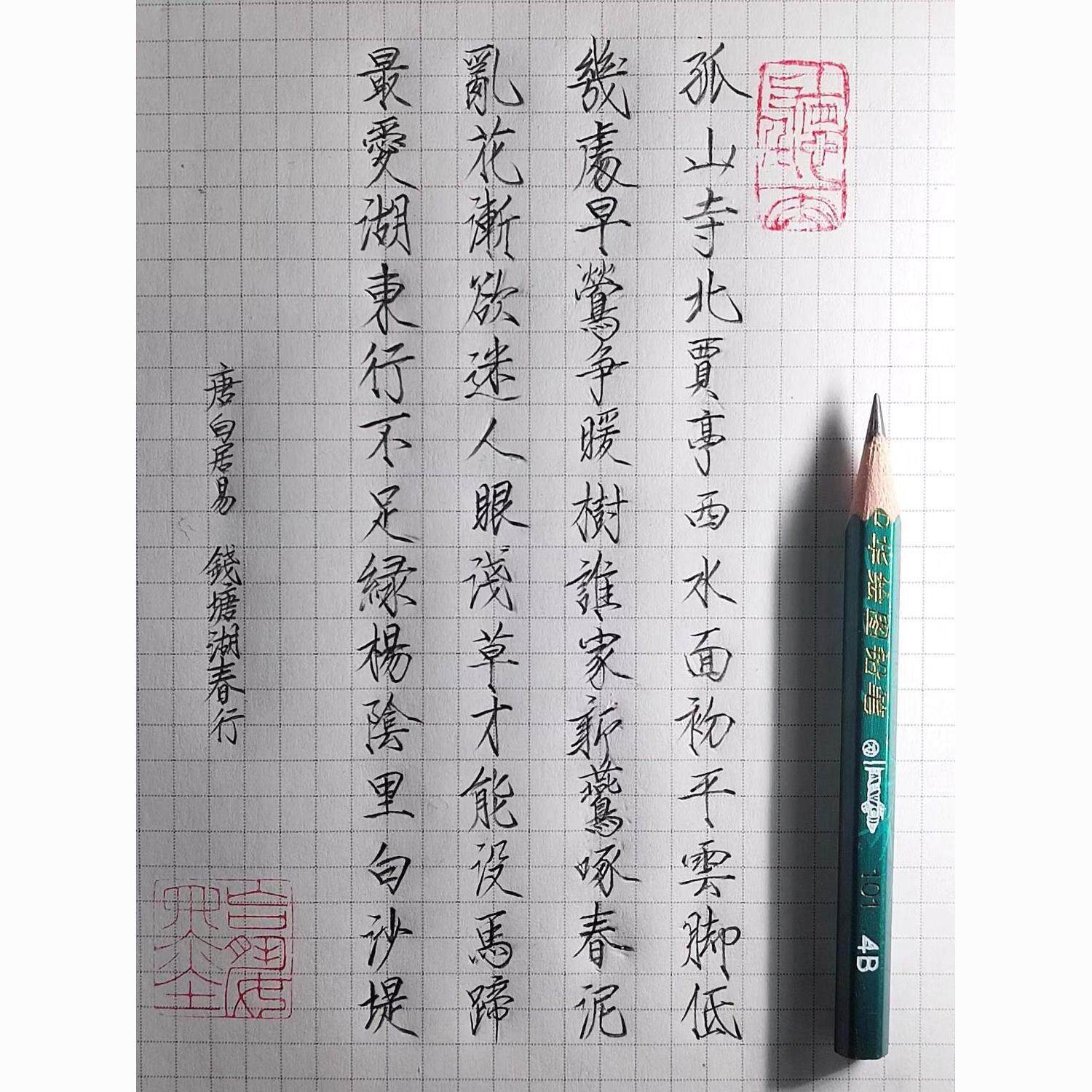 练字字帖练成年人字帖瘦金体行楷字帖书法字帖书法纸