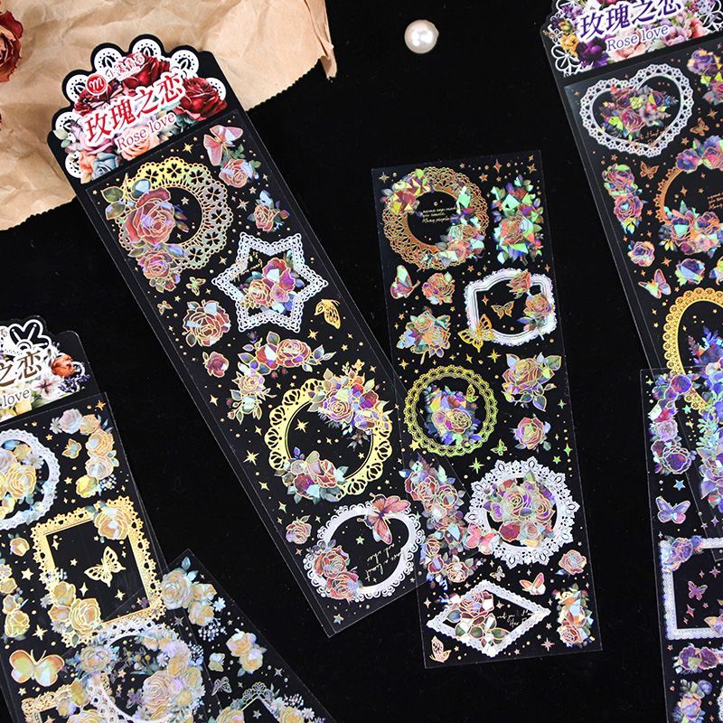 玫瑰之约系列PET立体烫金