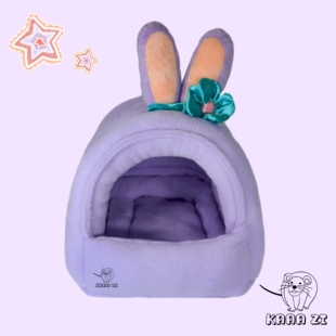 星黛兔棉窝秋冬保暖兔子仓鼠豚鼠荷兰猪龙猫鸟刺猬蜜袋鼯花枝鼠