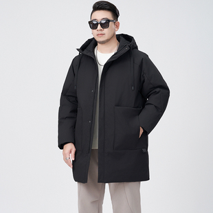加肥加大码羽绒服男冬季胖子宽松户外加厚保暖防寒外套230斤