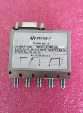 HP/Agilent N1812UL DC-20GHz 24V SMA SP4T射频同轴转换开关