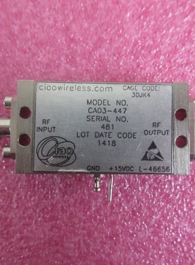 Ciaowireless进口 450-3000MHz 30dB增益 1W SMA 射频功率放大器