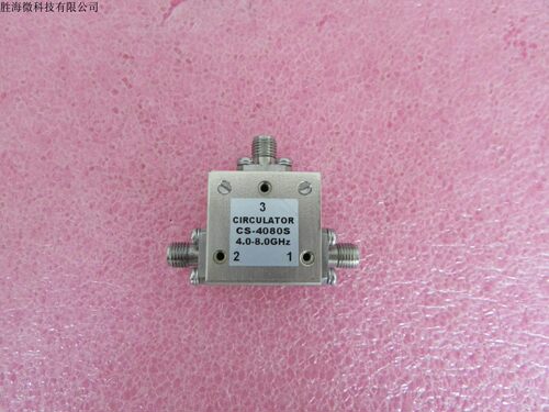 CS-4080S 4-8GHz 20dB  SMA RF 射频微波同轴环形器