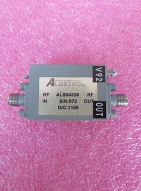 ALDETEC进口ALS04339 18dB 4.5-15GHzSMA射频低噪声宽带放大器