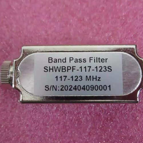 117-123MHz SMA 1W带通滤波器