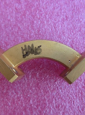 进口 26-40GHz WR28(BJ320) 长度5cm 20cm 射频微波弯波导转接器