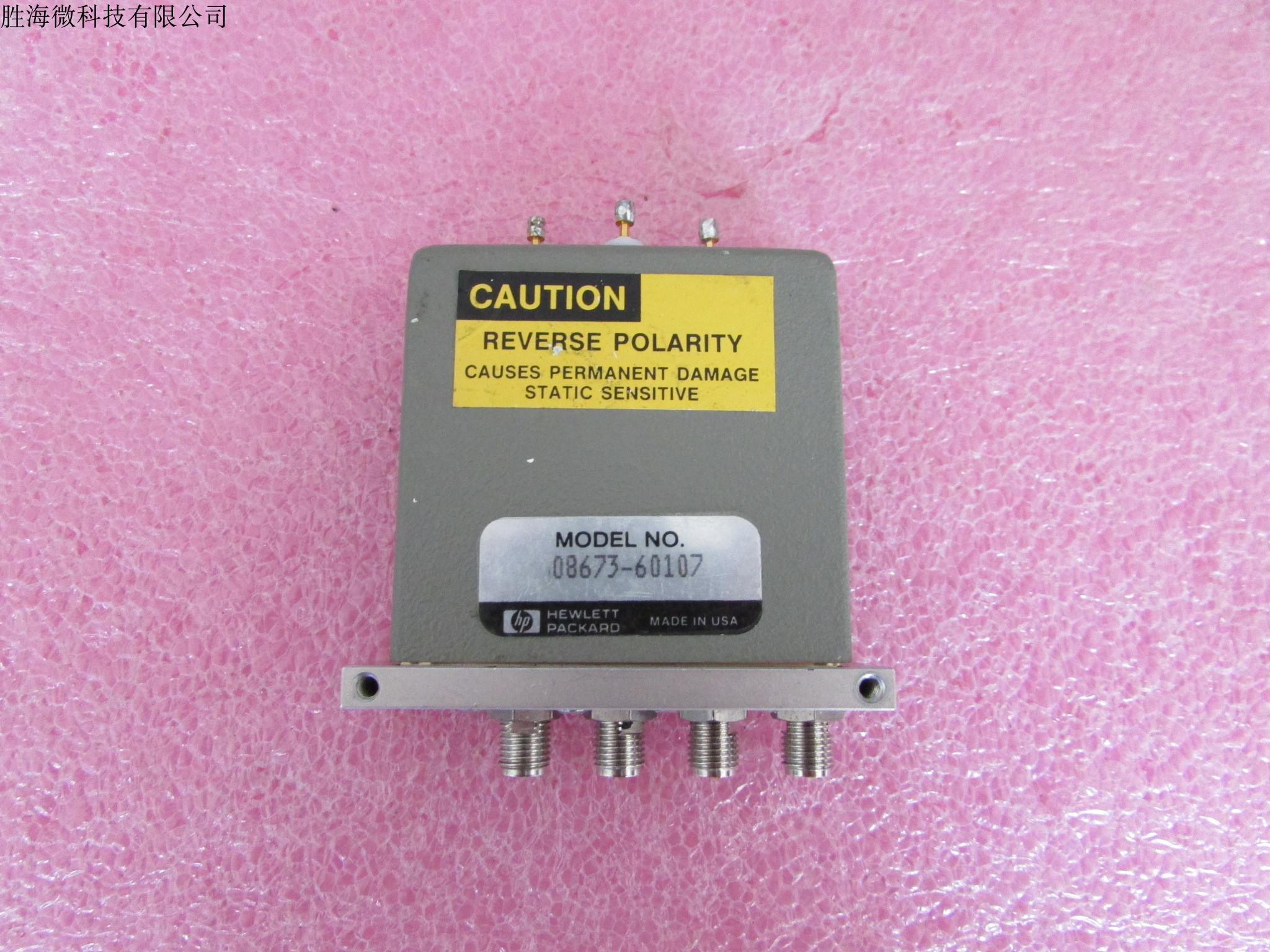 HP/Agilent 08673-60107 DC-26.5GHz SMA SP3T射频微波同轴开关