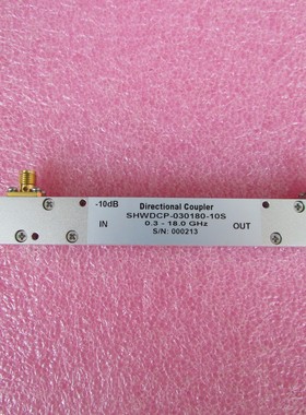 SHWDCP-030180-10S 0.3-18GHz 10dBSMA 射频微波定向耦合器