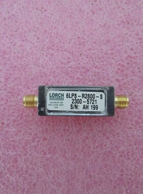 LORCH 6LP8-R2800-S DC-3000MHz SMA RF 射频微波同轴低通滤波器