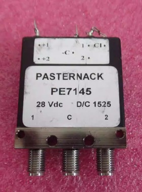 Pasternack进口PE7145 DC-18GHz 35W 28V SMA SPDT 射频同轴开关