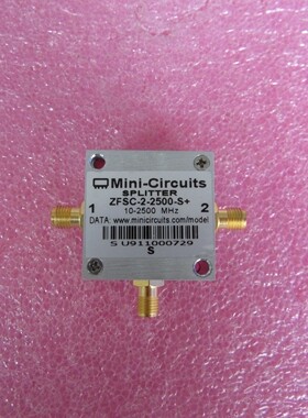 ZFSC-2-2500-S+ MINI 10-3000MHz2路一分二射频微波同轴功分器