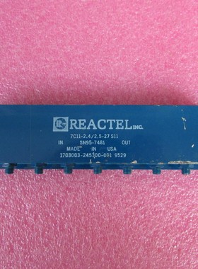 REACTEL进口2.43-2.46GHz SMA射频微波同轴带通滤波器