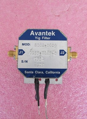 Avantek S082-0809 2-20GHz SMA 射频微波YIG滤波器