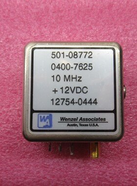 Wenzel Associates 501-08772 10MHz 12V SMA母 射频微波振荡器