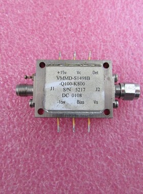 100KHz-10GHz 29dB 20dBm 射频微波驱动放大器