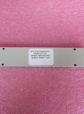 JFW进口50PD-645 500-6000MHz 5W SMA一分二射频微波同轴功分器