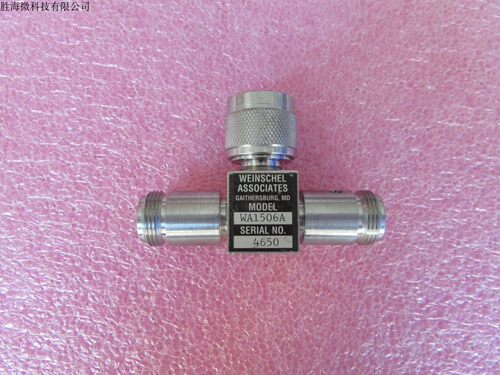 Weinschel进口WA1506A DC-18GHz N头1W射频微波一分二功分器