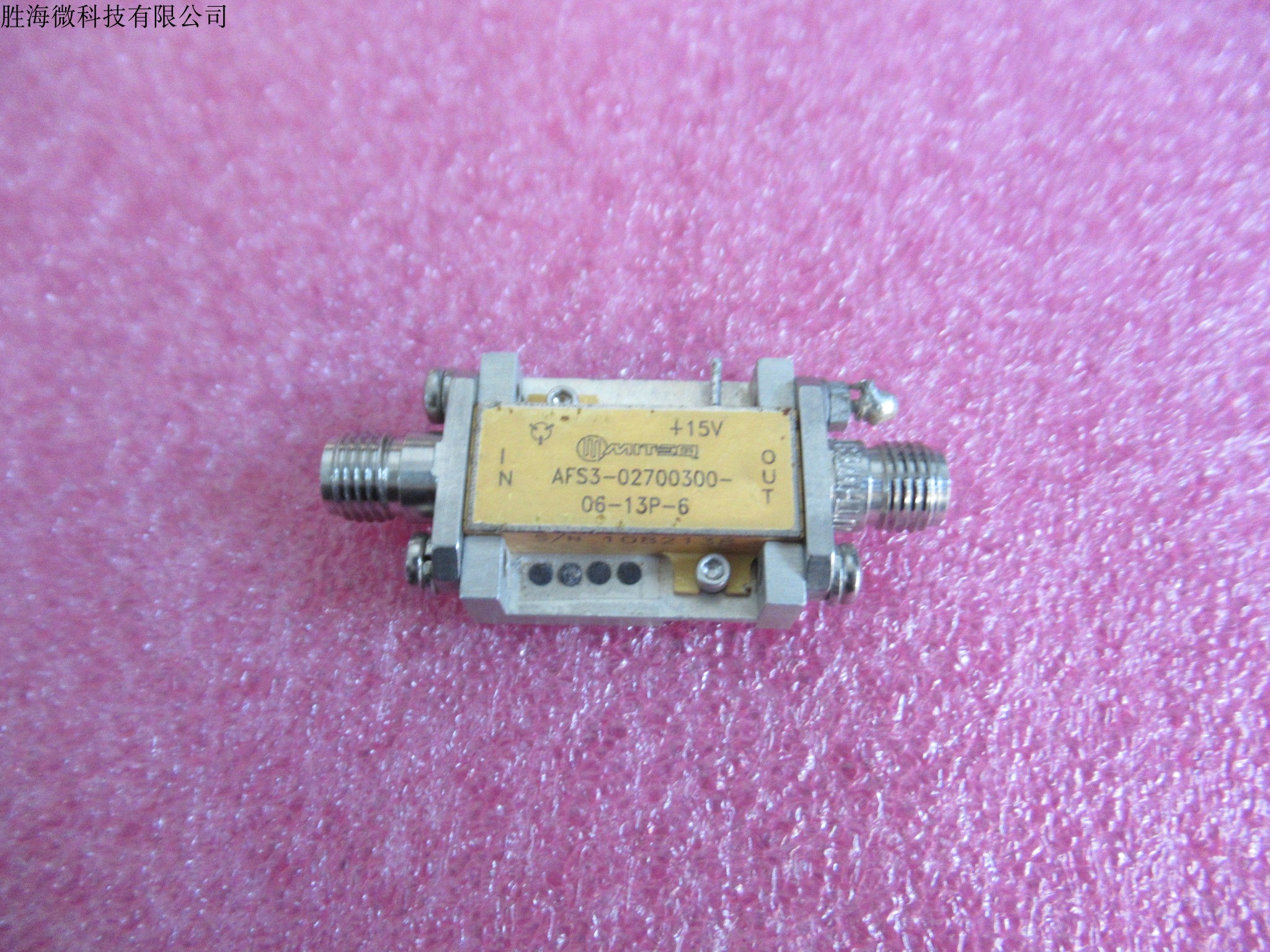 MITEQ1-6GHz放大器NF0.6dB