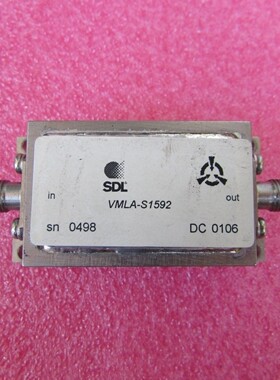 SDL VMLA-S1592 0.01-12.4GHz 宽带 高增益 射频微波限幅放大器
