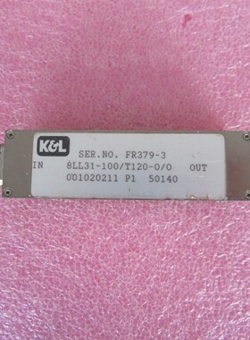 K&L进口8LL311-100/T120-0/0 SMA母射频微波同轴低通滤波器