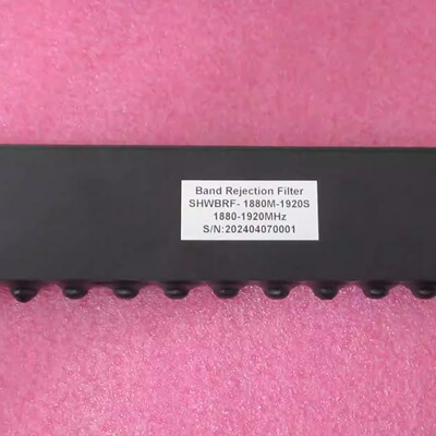 1880-1920MHz20WSMA带阻滤波器