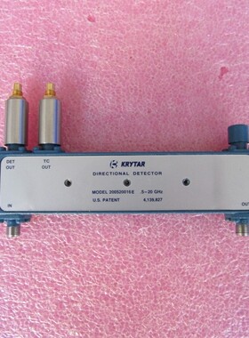 KRYTAR 200520016E SMA 0.5-20GHz 16dB 射频宽带定向耦合检波器