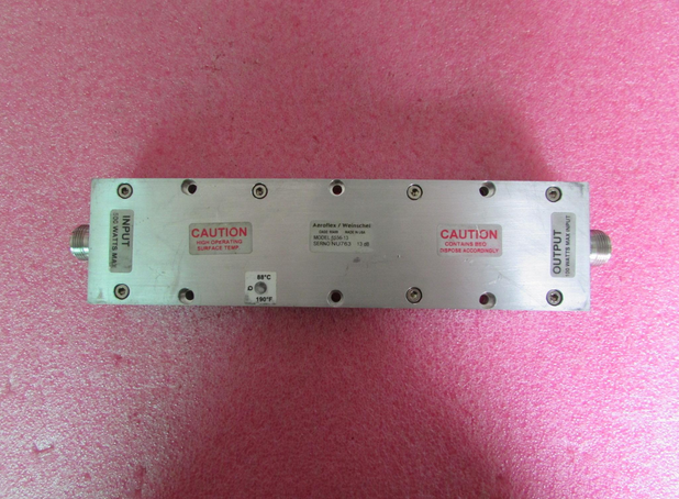 美国进口 aeroflex / weinschel 4GHz 13dB 500W N型 RF 高功率 大功率衰减器 品 牌： WEINSCHEL 衰 减 量: 13dB 频 率：DC-4GHz 接 头：N母 功 率：500W /瓦 需要外加散热片