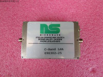 4.21-4.88GHz 25dB 6.16-6.68GHz 20dB SMA射频低噪声放大器