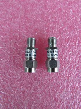 SHAT-12.4-6 DC-12.4GHz 6dB 2W 驻波：1.12 SMA射频固定衰减器