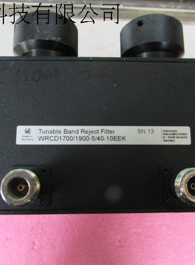 进口 WRCD1700/1900-0.2/40-10EEK 可调带阻  陷波滤波器