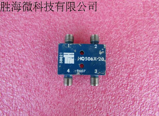 美国TRM 2-4GHz SMA RF 3dB耦合器 90度电桥 90度功率功分器 型号： 工作频率：2-4GHz 插入损耗(MAX)：0.6dB 最大平均功率：50瓦 耦合度：3dB 接头： SMA母