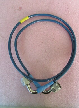 H+S  SN604986/126E  DC-18GHz N公直角 1m 射频微波同轴测试电缆