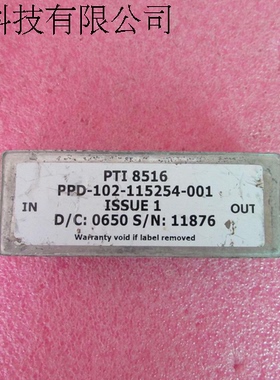 PTI进口 135.8-143.2MHz SMA母 RF 射频微波同轴带通滤波器