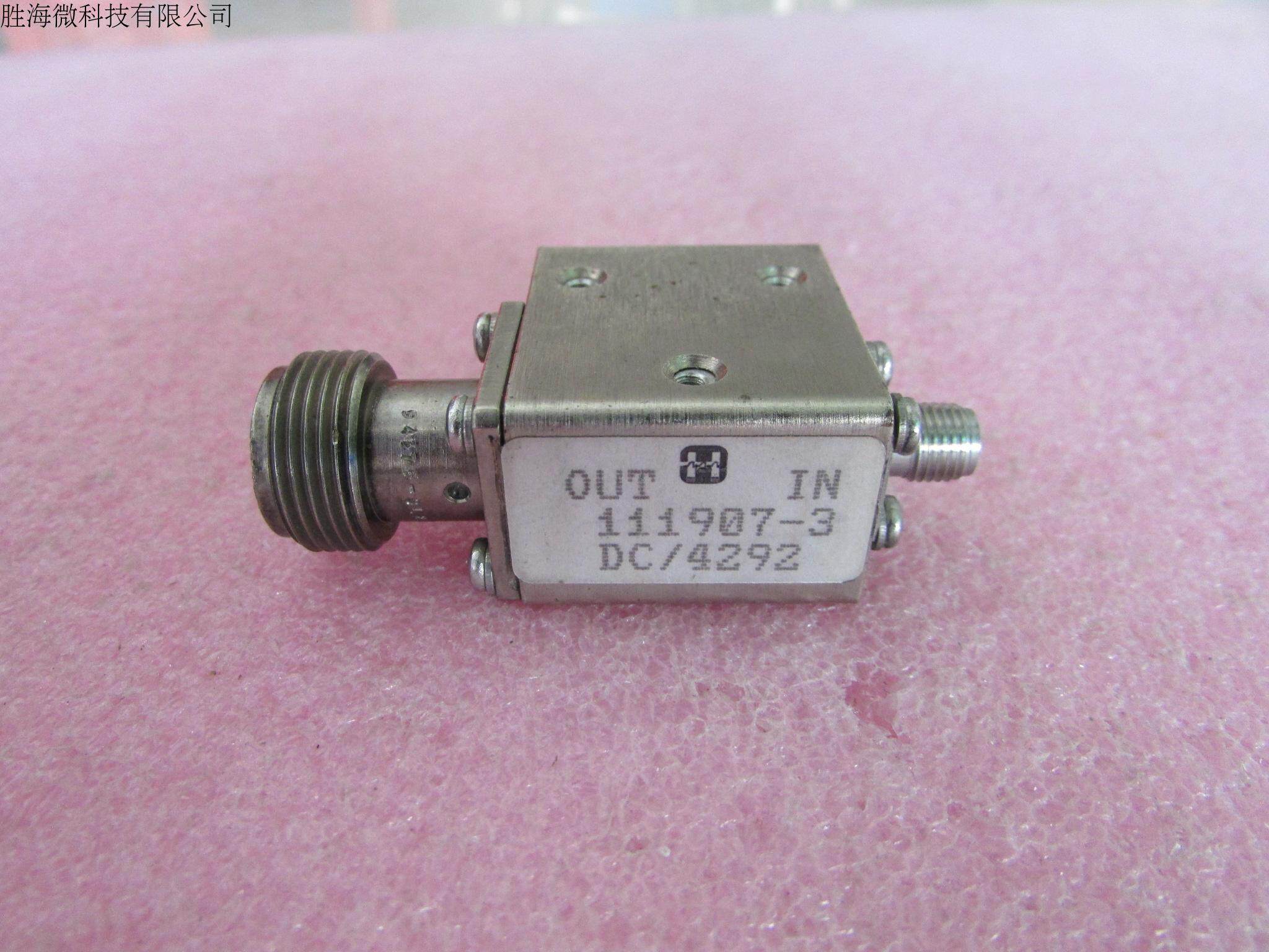 HARRIS进口 5.5-7.5GHz 19dB  SMA RF 射频微波同轴隔离器 质量包好，包能用  可提供详细测试图 请放心购买 品牌:HARRIS 型号：111907-3 频率范围：5.5-7.5GHz 插损:＜0.5dB  隔离度.:＞19dB，
