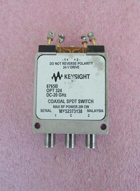 8765B Agilent SMA 24V DC-20GHz SPDT 射频同轴开关