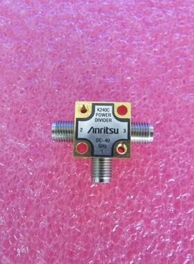 Anritsu K240C DC-40GHz K接头 射频微波一分二同轴功分器