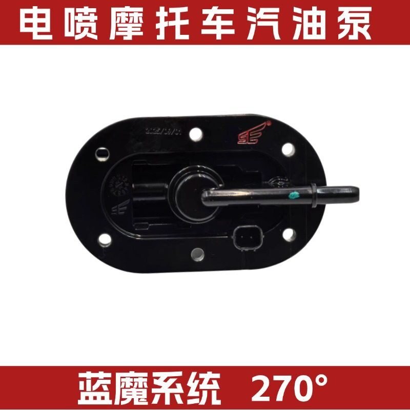 适用GSX蓝魔电喷系统燃油泵国四尚领125踏板摩托车下置汽油泵总成