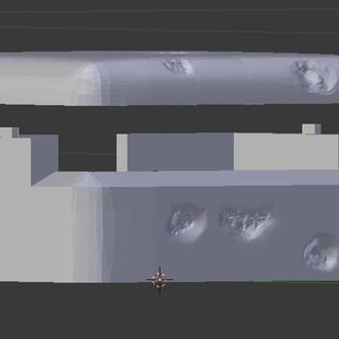 1:100-诺曼底登陆-海岸碉堡!模型沙盘配件,尺寸(8.2*6.4*4)