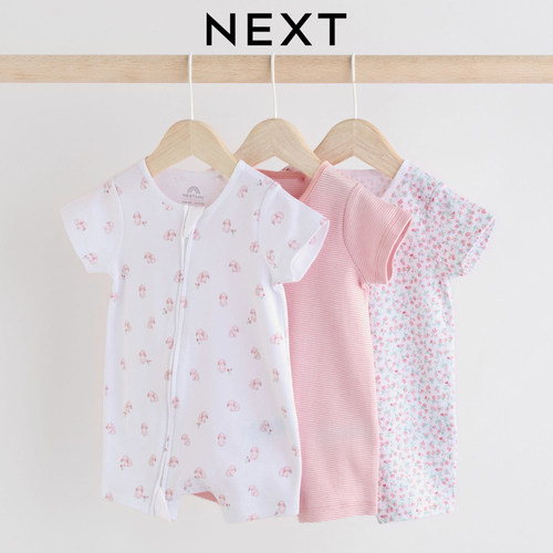 英国NEXT婴儿夏兔子空调爬服