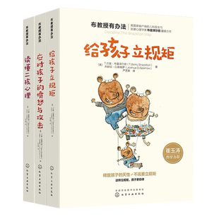 全3册 布教授有办法 给孩子立规矩 应对孩子的愤怒与攻击读懂二孩心理3-6-10岁儿童家长父母阅读育儿家庭教育情绪养育书籍正面管教