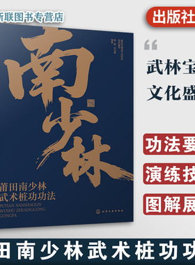 莆田南少林武术桩功功法 非遗传承 功法要诀演练技巧图解一本通 运动健身肌肉力量训练入门到精通 传统文化中医人体穴位保健养生书