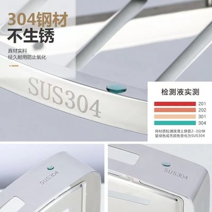 收纳架子 304卫生间置物架三角架不锈钢浴室厕所淋浴房墙角洗手间
