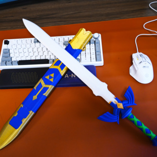 儿童款塞尔达传说王国之泪林克武器cosplay道具大师之剑礼物玩具