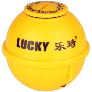 乐琦原装探鱼器配件可充电声纳探头带诱鱼灯