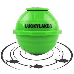 探鱼器可视高清夜视手机连无线超声波声纳水下找鱼探测器钓鱼神器