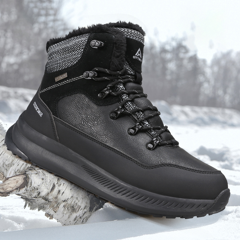 雪地靴高帮棉鞋悍途保暖运动冬季