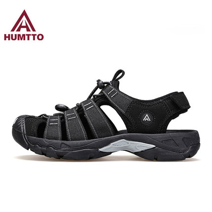 悍途包头凉鞋男2025年夏季速干溯溪鞋防滑软底运动轻便外穿沙滩鞋